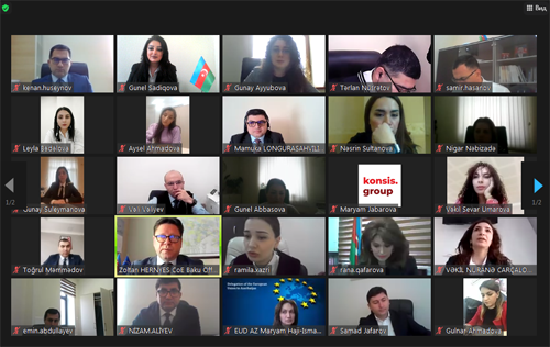 “Qadınların Ədalət Mühakiməsinə Çıxışı” Üzrə HELP Kursunun Videokonfrans Formatda Açılış Tədbiri Keçirilib